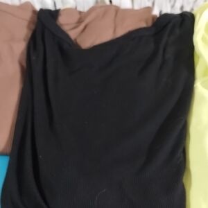 No Boundaries Yellow and Black Sleeveless Tank Top